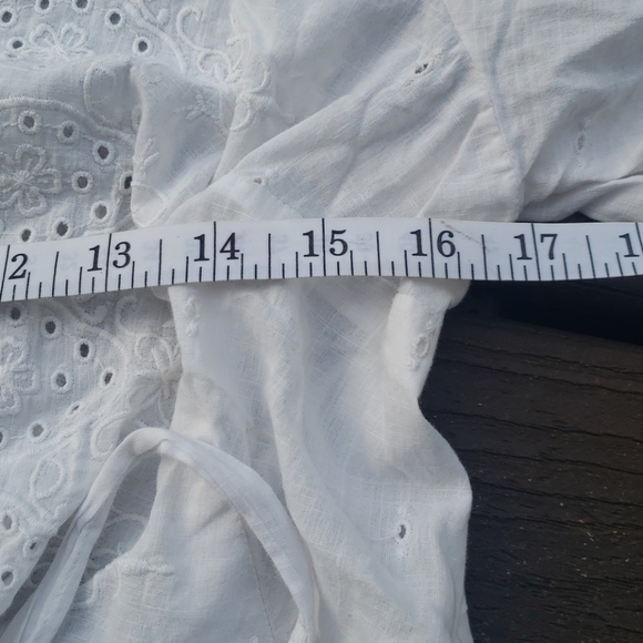 Anthropologie Meadow Loire Wrap Top - Picture 4 of 7